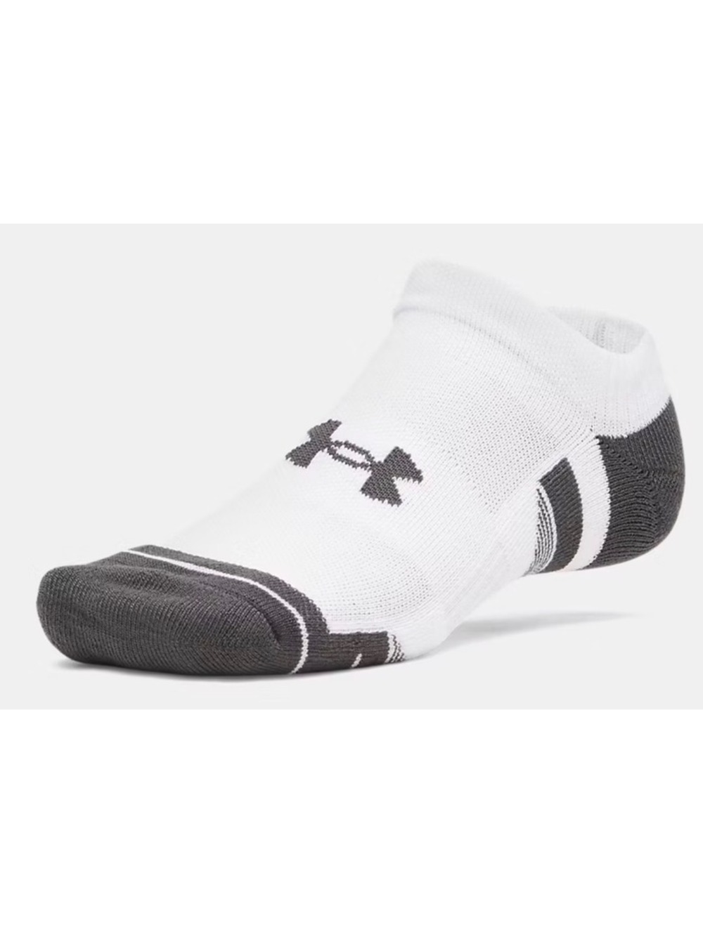 NWT Under Armour UA Performance Tech Men’s Cushioned No Show Socks - XL